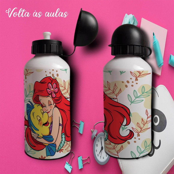 Squeeze de Alumínio Personalizado Pequena Sereia