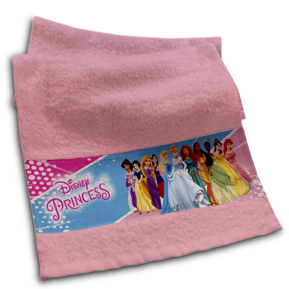 Toalhinha Personalizada Sublimação Princesas Disney