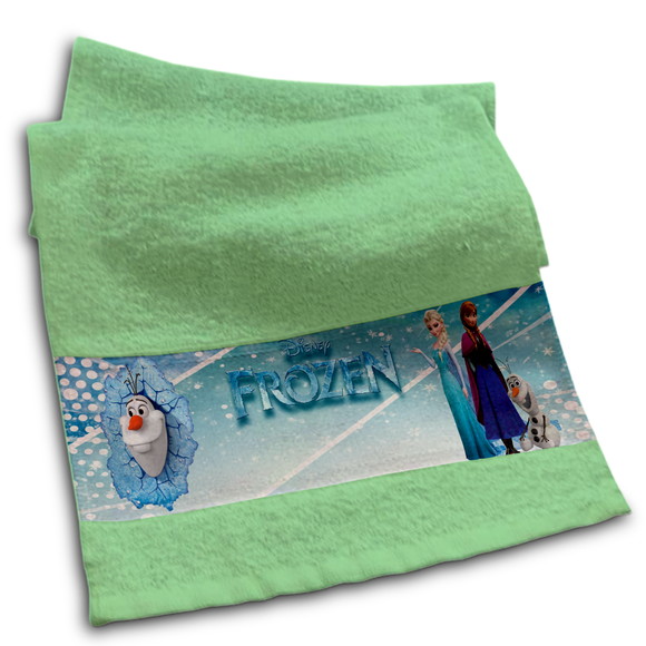 Toalhinha Personalizada Sublimação Frozen