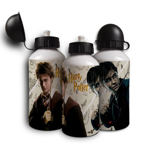 Squeeze de Alumínio Personalizado Harry Potter