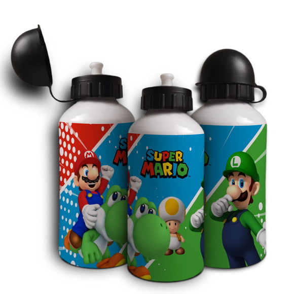 Squeeze de Alumínio Personalizado Super Mario Bross