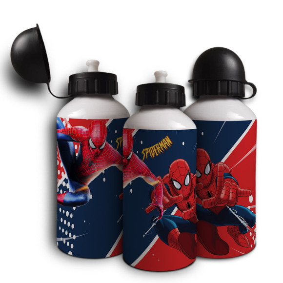 Squeeze de Alumínio Personalizado Homem Aranha