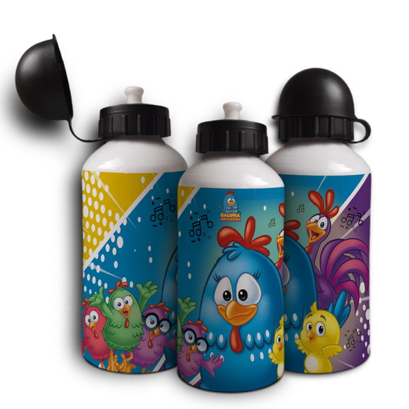 Squeeze de Alumínio Personalizado Galinha Pintadinha