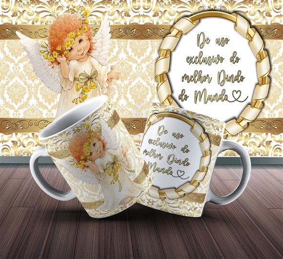 Caneca Personalizada de Porcelana Padrinho