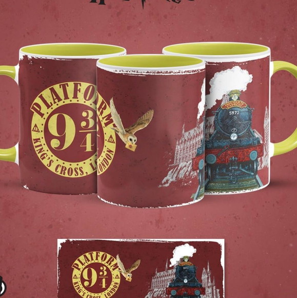 Caneca Personalizada de Porcelana Harry Potter