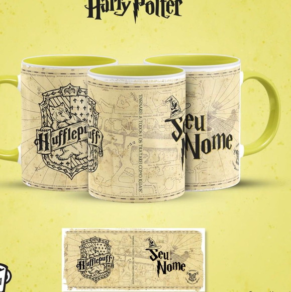 Caneca Personalizada de Porcelana Casa Lufa-lufa