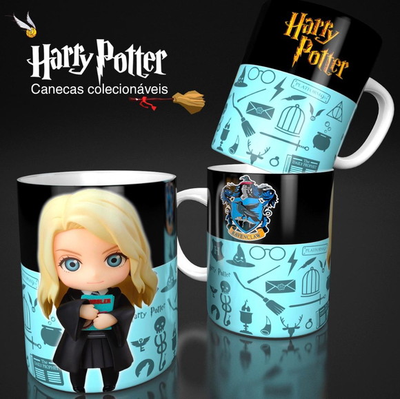 Caneca Personalizada de Porcelana Harry Potter
