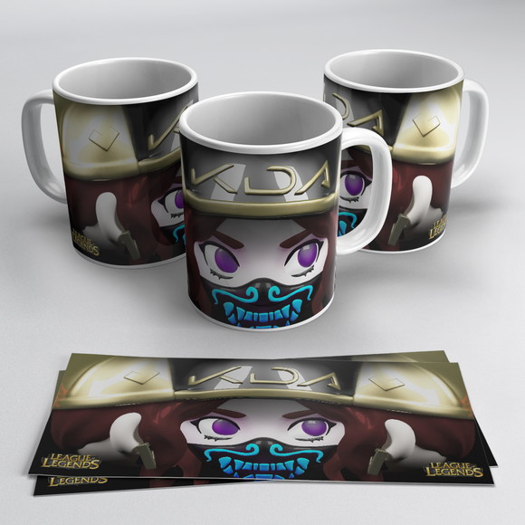 Caneca Personalizada de Porcelana League Of Legends