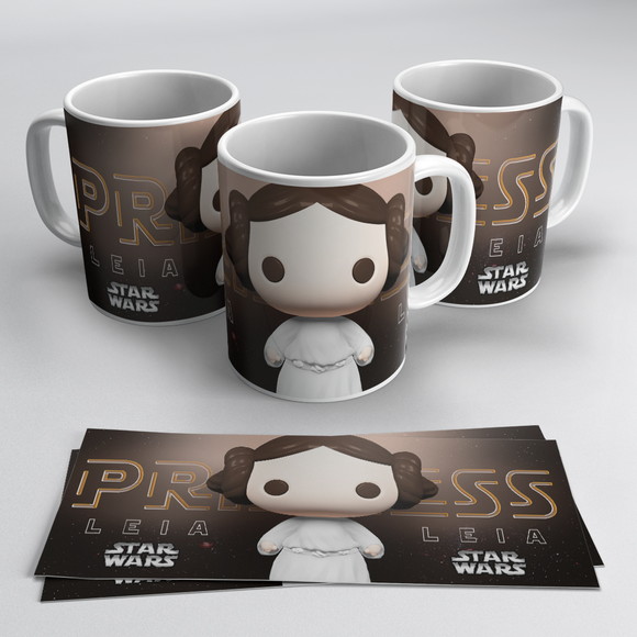 Caneca Personalizada de Porcelana Star Wars