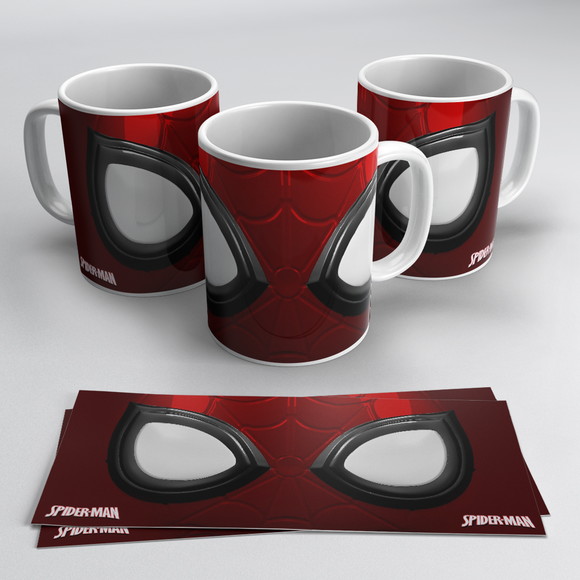 Caneca Personalizada de Porcelana Homem Aranha
