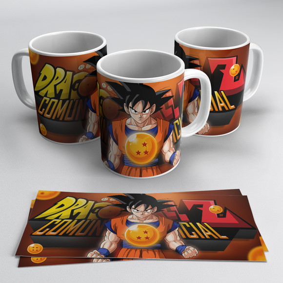 Caneca Personalizada de Porcelana Dragon Ball Z