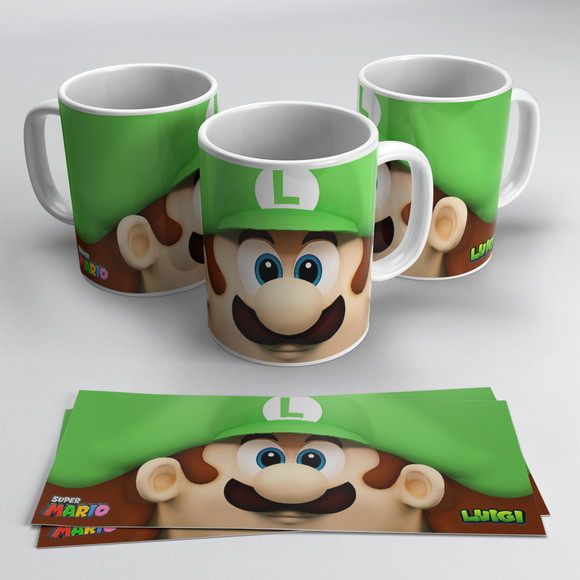 Caneca Personalizada de Porcelana Luigi