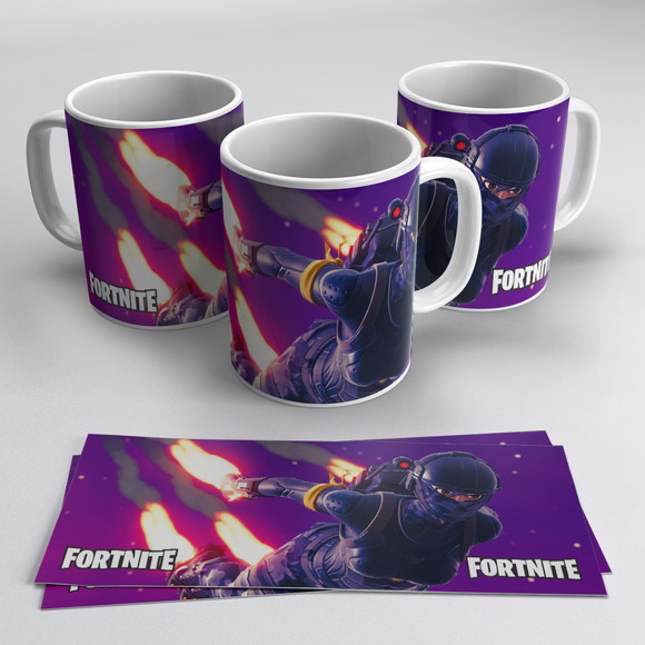 Caneca Personalizada de Porcelana Fortnite