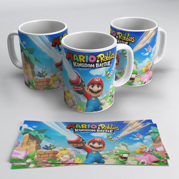 Caneca Personalizada de Porcelana Super Mario Bross