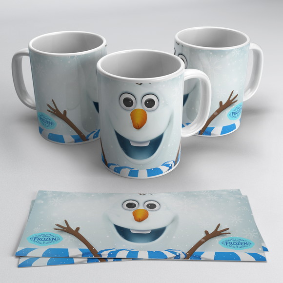 Caneca Personalizada de Porcelana Olaf
