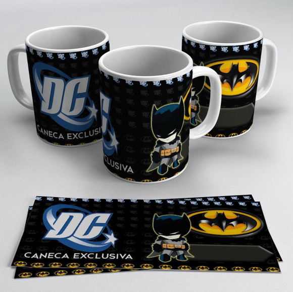 Caneca Personalizada de Porcelana Batman