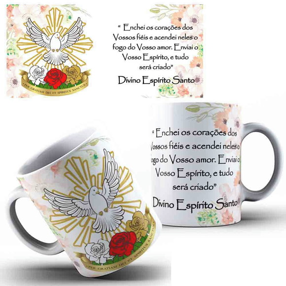 Caneca Personalizada de Porcelana Espírito Santo