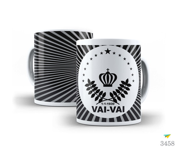 Caneca de Porcelana Personalizada de Carnaval