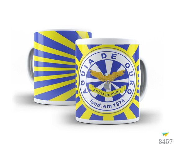 Caneca de Porcelana Personalizada de Carnaval