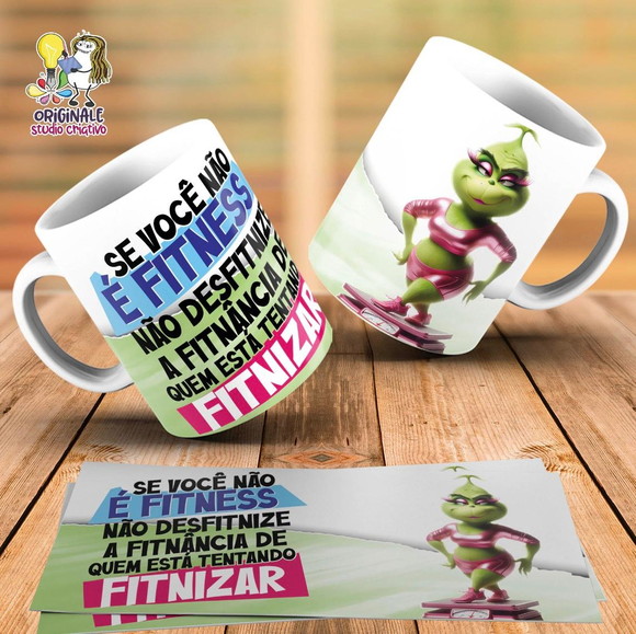 Caneca Personalizada de Porcelana Academia Engraçada