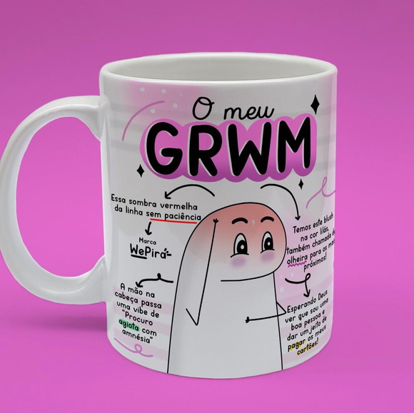 Caneca Personalizada de Porcelana Flork