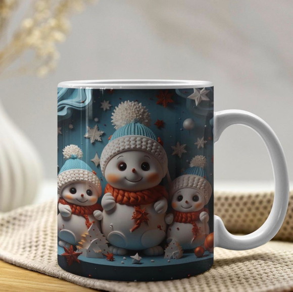 Caneca Personalizada de Porcelana de Natal