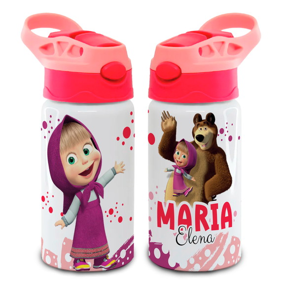 Squeeze Personalizado de Alumínio Marsha e o Urso