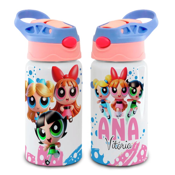 Squeeze Personalizado de Alumínio as Meninas Poderosas