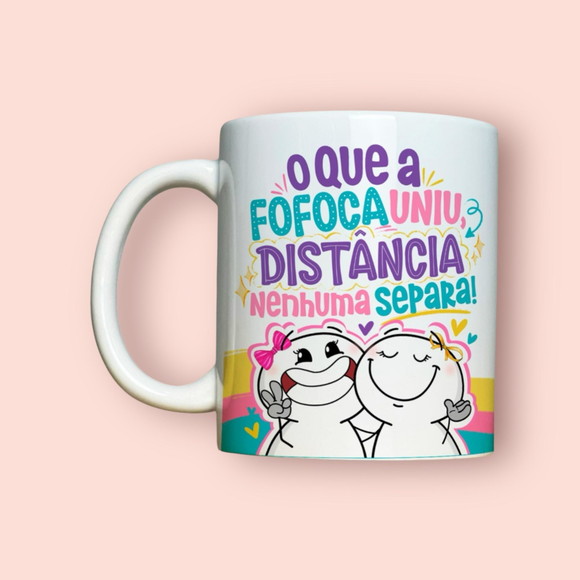 Caneca Personalizada de Porcelana Amizade