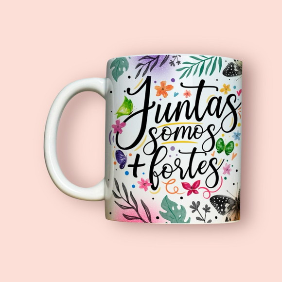 Caneca Personalizada de Porcelana Amizade