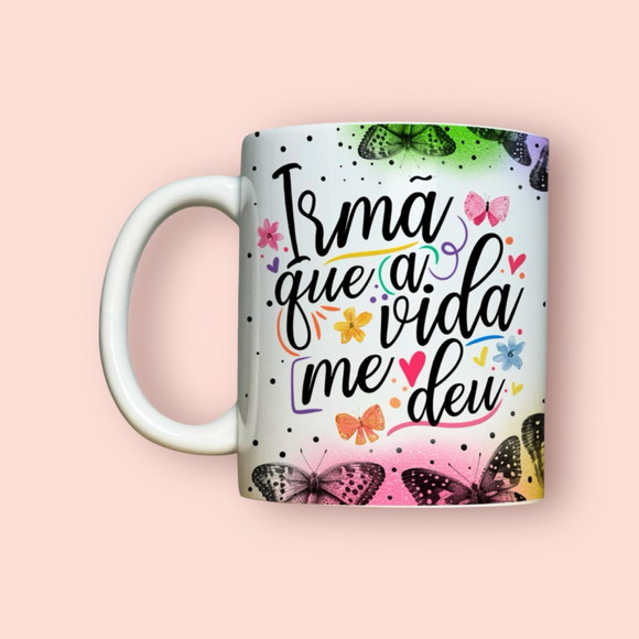 Caneca Personalizada de Porcelana Amizade
