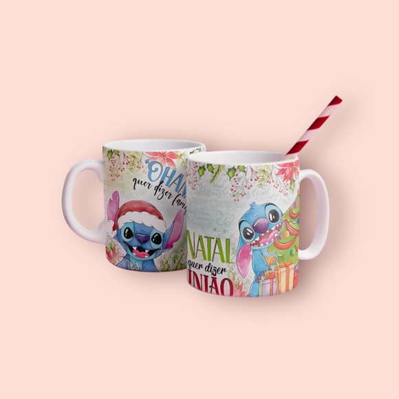 Caneca Personalizada de Porcelana de Natal