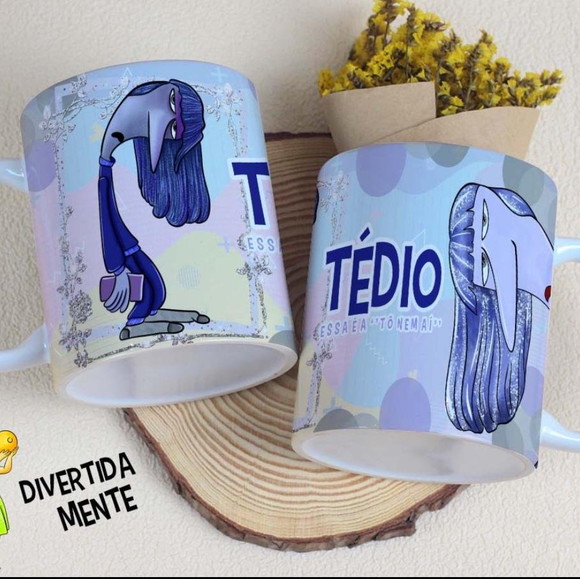 Caneca Personalizada de Porcelana Divertidamente