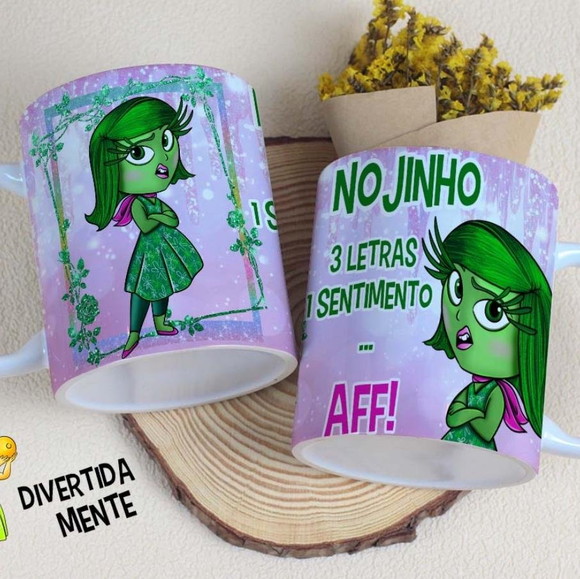 Caneca Personalizada de Porcelana Divertidamente