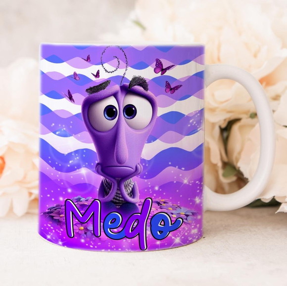 Caneca Personalizada de Porcelana Divertidamente