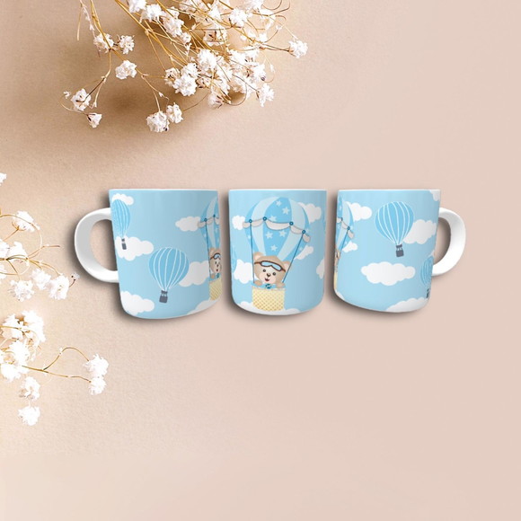 Caneca Personalizada de Porcelana Nascimento