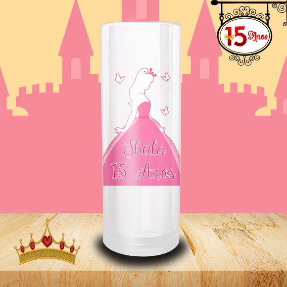 Copo Personalizado Long Drink 15 Anos