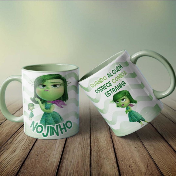 Caneca Personaliza Personalizada de Porcelana Divertidamente