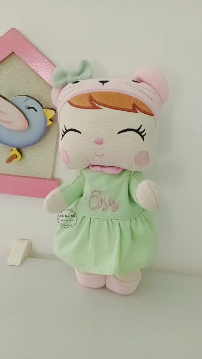 Boneca Metoo Ratinha com Vestido Extra - Imagem 5