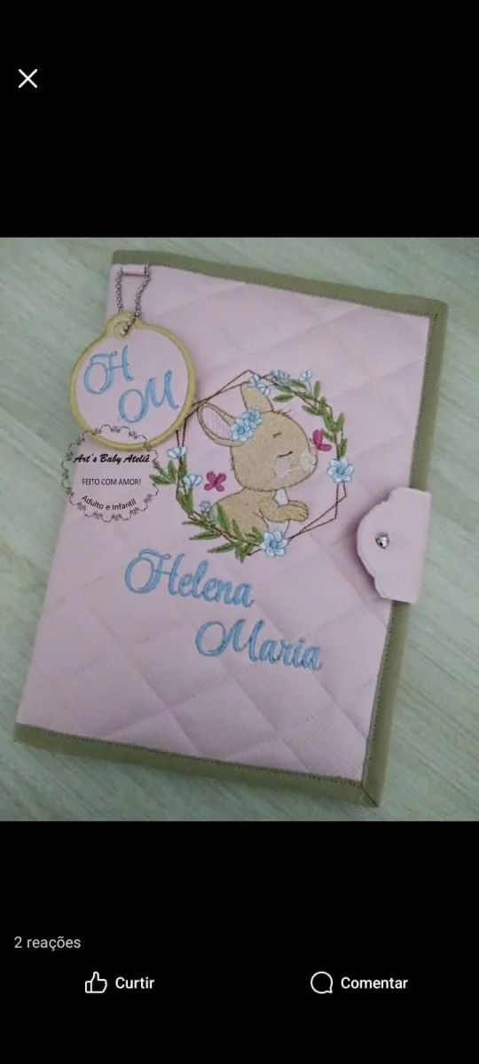 Capa caderneta de vacinas em sintético ( impermeável) - Imagem 6
