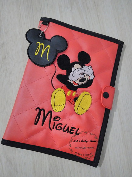 Capa caderneta de vacinas personalizado