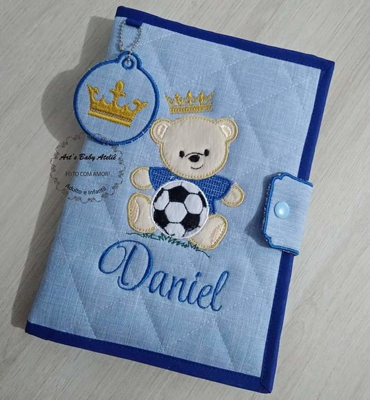 Capa caderneta de vacinas personalizada