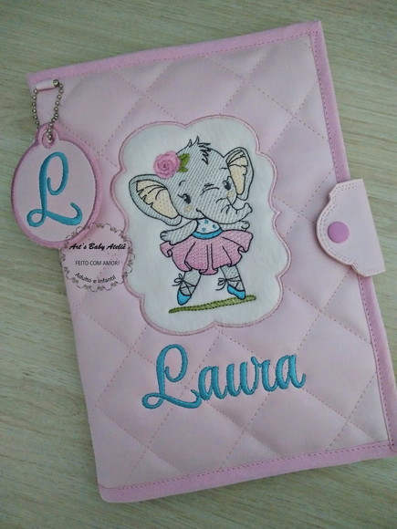 Capa caderneta de vacinas personalizada