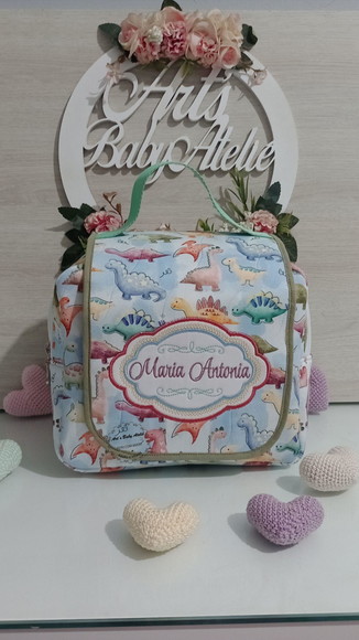Necessaire Amora para creche e viagem