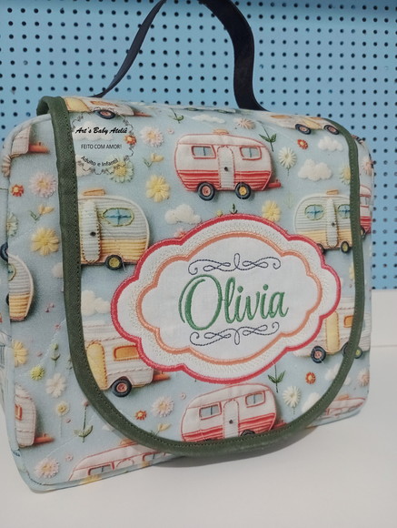 Necessaire Amora (creche,viagem,maternidade...) - Imagem 3