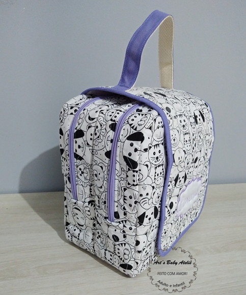 Necessaire Amora (creche,viagem,maternidade...) - Imagem 4