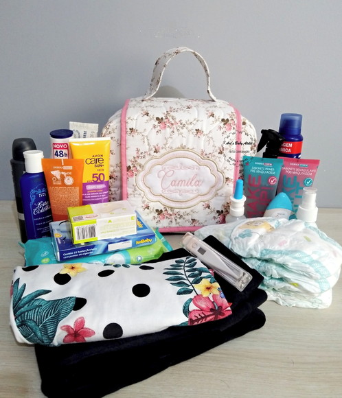Necessaire Amora (creche,viagem,maternidade..) - Imagem 3
