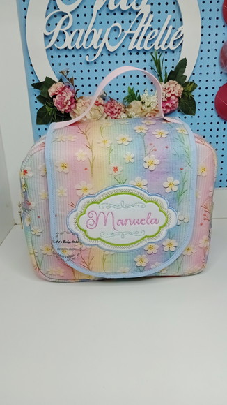 Necessaire Amora com Desenho (creche,viagem,maternidade..) - Imagem 2