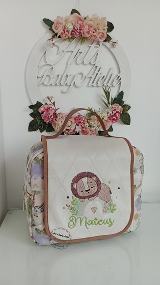 Necessaire Amora com Desenho (creche,viagem,maternidade..)