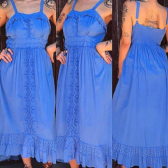 Vestido tecido laise mullet assimétrico - Imagem 5
